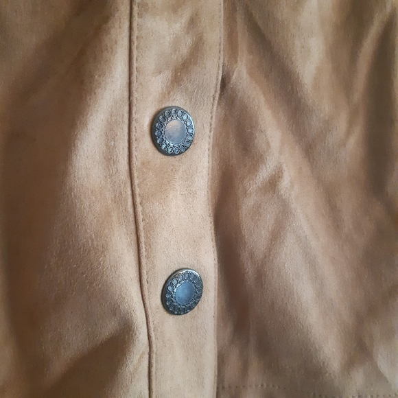 American Eagle outfitters | brown suede feel skirt - Picture 3 of 4